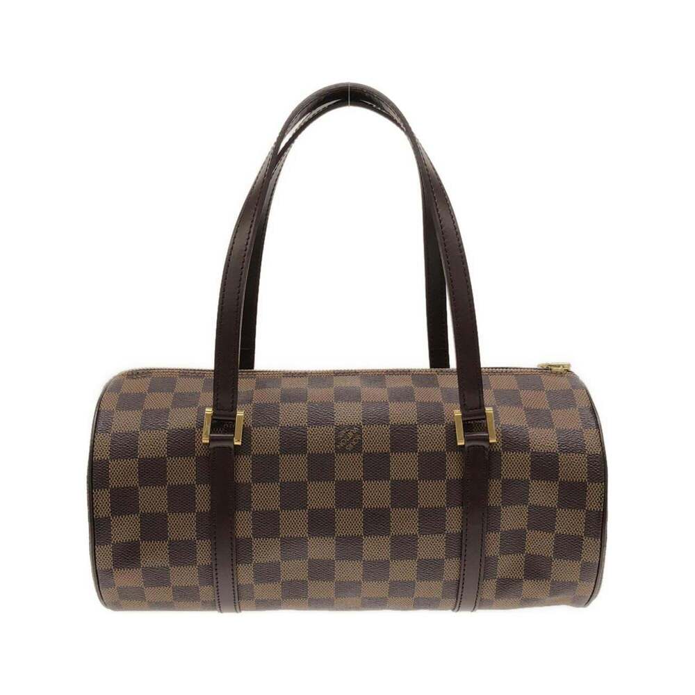 LOUIS VUITTON Brown Damier Papillon 30 Pouch - Picture 2 of 6